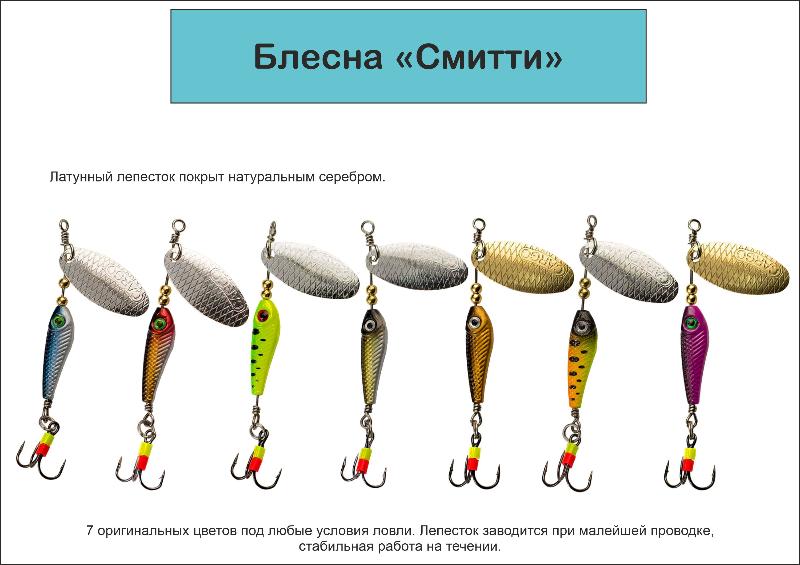 Блесна - вращалка "Смитти"