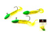 Джиг-Балансир "twister" цв. зелен.флуоресц. 10г (3 шт) Джиг-Балансир "twister" цв. зелен.флуоресц. 10г (3 шт)